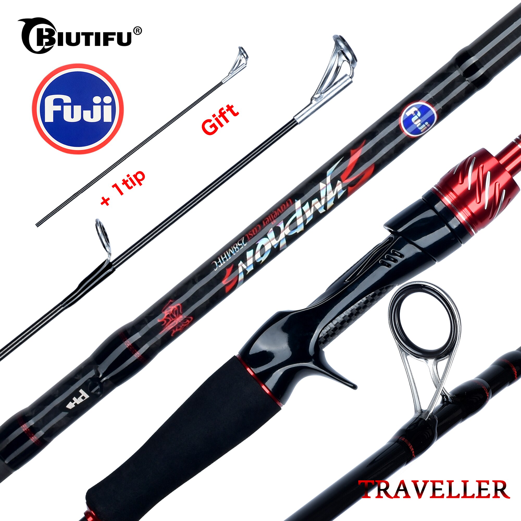 Fishing Rod Surf - صنارة صيد صخرية من نوع BIUTIFU/Traveller