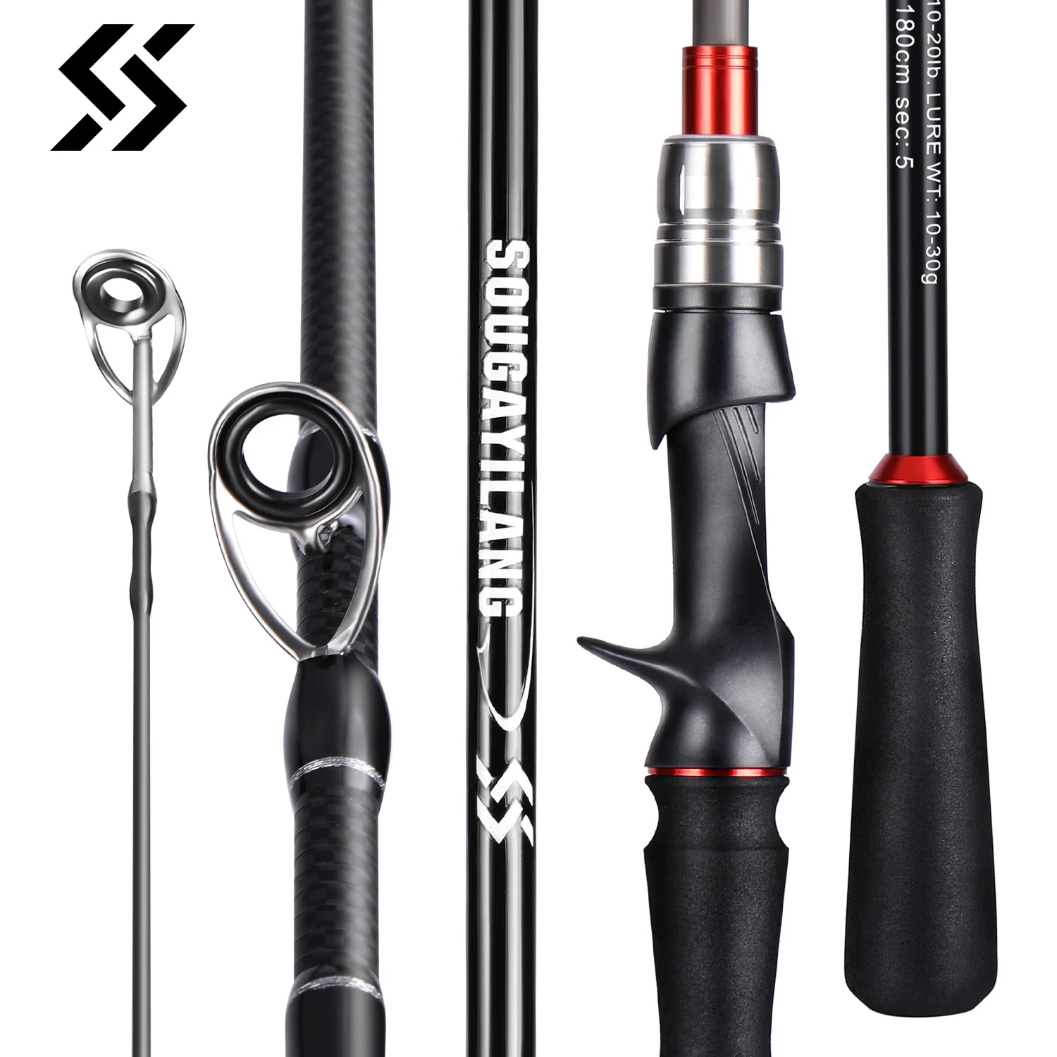 Fishing Rod Surf - قضيب صيد من Sougayilang ، قضيب