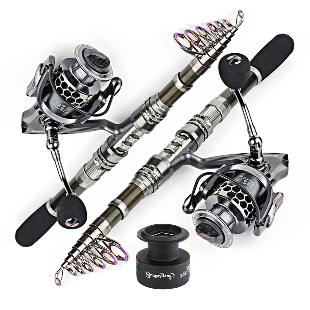 Fishing Rod Surf - Sougayilang-صنارة صيد دوارة من ألياف الكربون