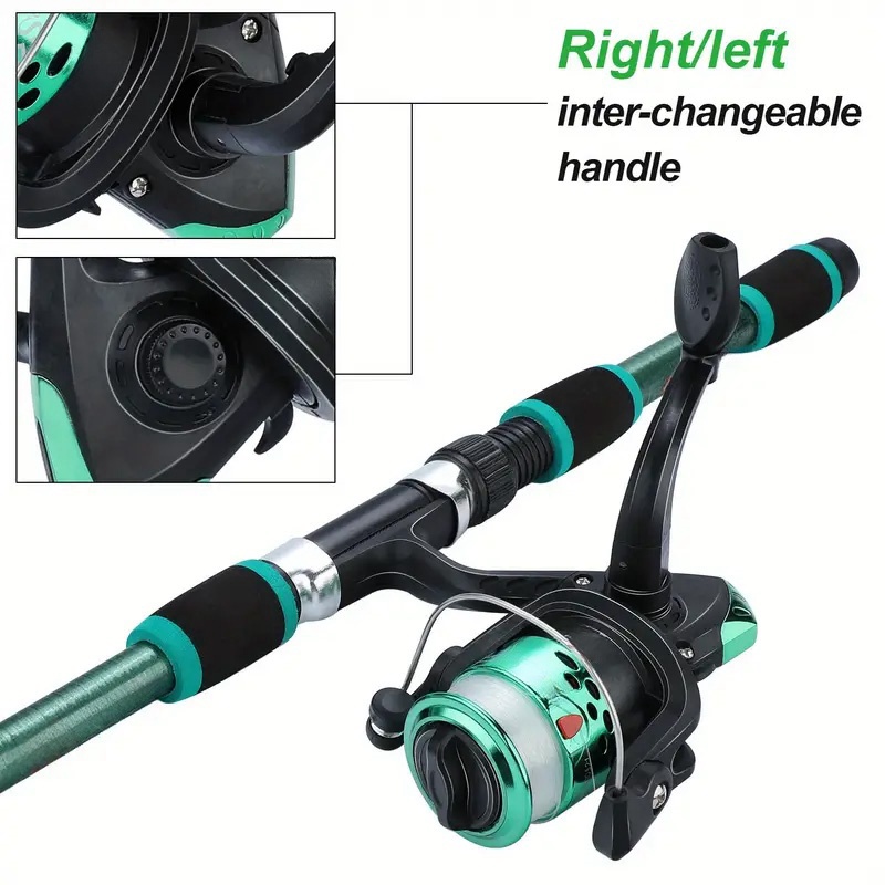 مجموعة أدوات صيد خشبية كاملة م - مراجعة Fishing Rod Surf وسعره