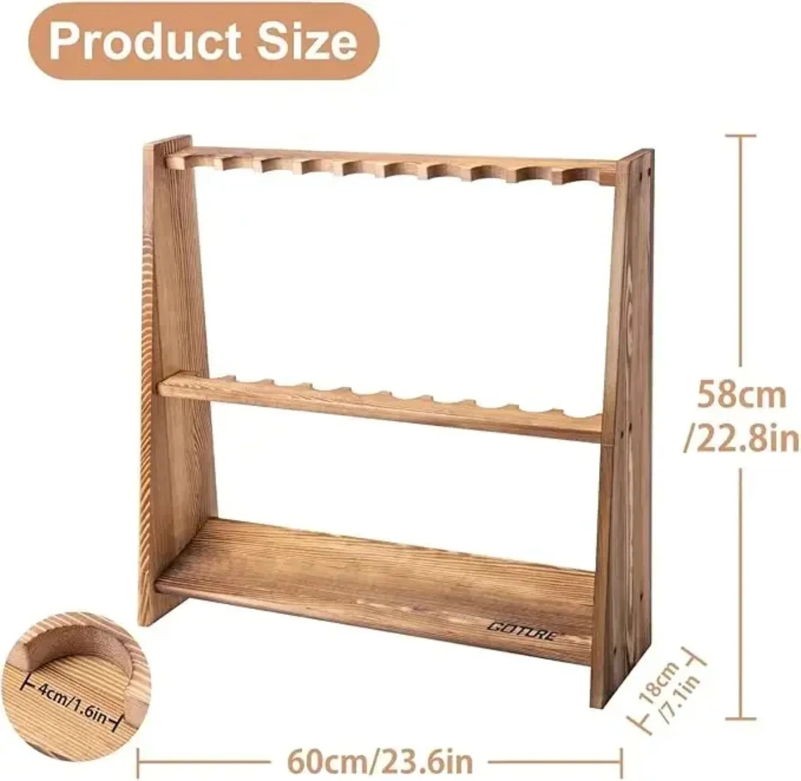حامل أرضي لتخزين وعرض قصبات ال - مراجعة Fishing Rod Rack وسعره