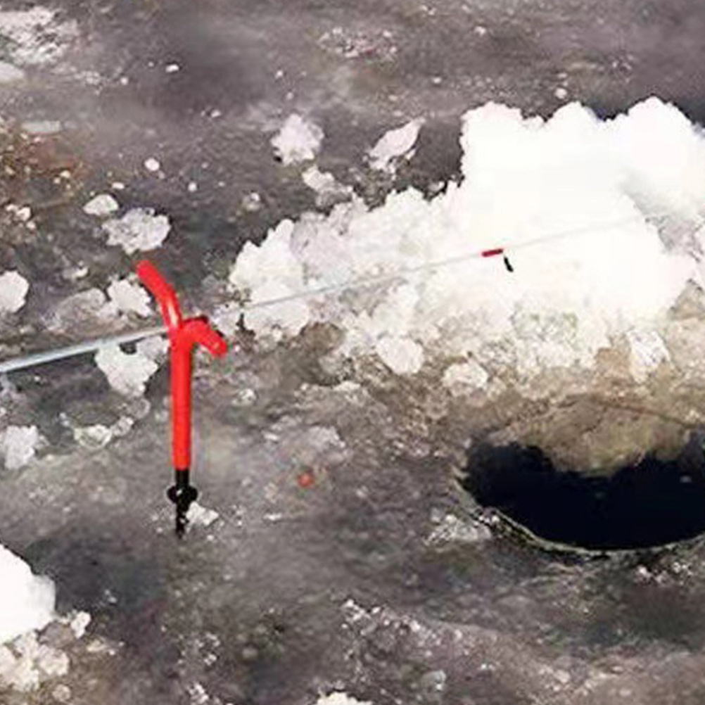 4 قطعة المراسي أظافر الجليد ال - مراجعة Fishing Rod Ice وسعره